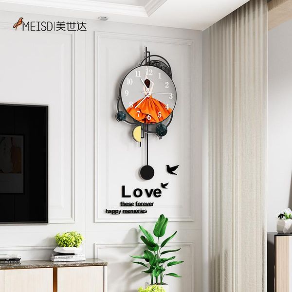 long skirt lady large swingable silent wall clock modern design living room home decoration wall decor decorative watch
long skirt lady large swingable silent wall clock modern design living room home decoration wall decor decorative watch
