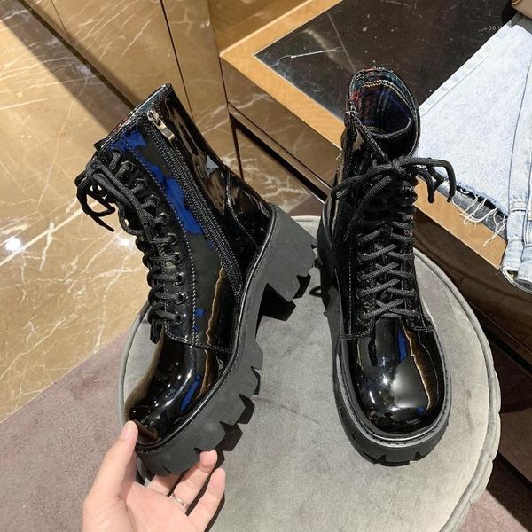 boots woman 2021 botas mujer women motorcycle ankle female lace up platforms black leather shoes zip cross-tied zapatos1
boots woman 2021 botas mujer women motorcycle ankle female lace up platforms black leather shoes zip cross-tied zapatos1