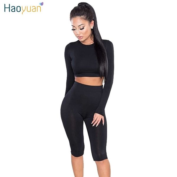 haoyuan 2 piece set women long sleeve biker shorts track suit bodycon tracksuit casual two pieces outfits sweatsuit y201128, White
haoyuan 2 piece set women long sleeve biker shorts track suit bodycon tracksuit casual two pieces outfits sweatsuit y201128, White
