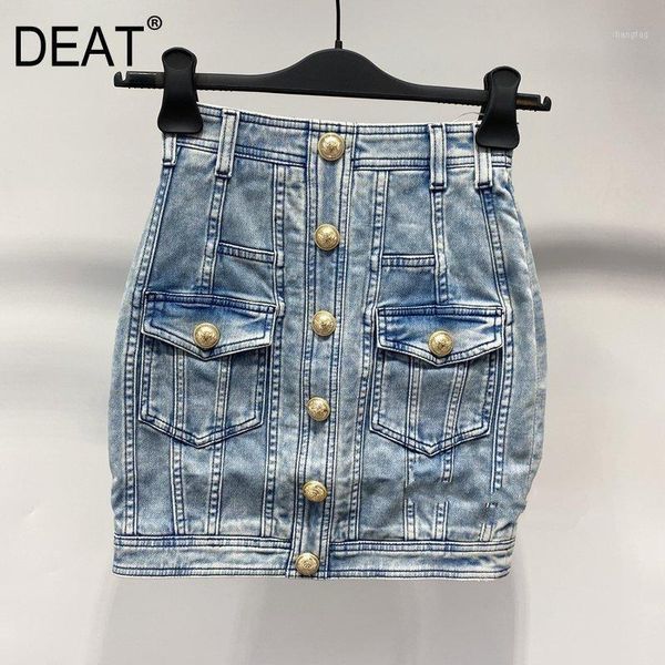 deat new spring and summer fashion casual solid color zipper high waist straight slim button denim full hip skirt women sg2171, Black
deat new spring and summer fashion casual solid color zipper high waist straight slim button denim full hip skirt women sg2171, Black
