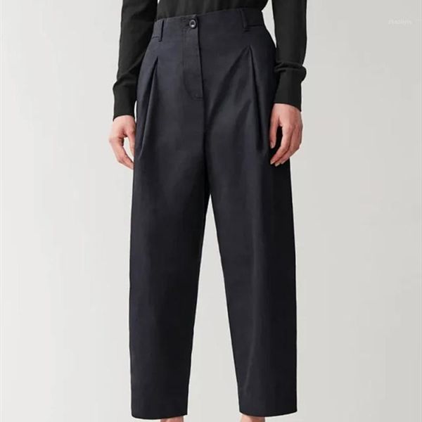 women's high waist ankle-length pants cotton zipper casual loose female spring new pants with pockets1, Black;white
women's high waist ankle-length pants cotton zipper casual loose female spring new pants with pockets1, Black;white