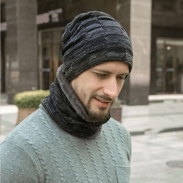 hats, scarves & gloves sets fashion men knitted winter hat beanie hats thick warm beanies male skullcap knit skull cap neck warmer scarf set, Blue;gray
hats, scarves & gloves sets fashion men knitted winter hat beanie hats thick warm beanies male skullcap knit skull cap neck warmer scarf set, Blue;gray