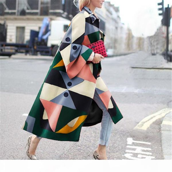 women cardigan windbreaker autumn casual geometric lapel neck loose outerwear winter womens digital warm coat, Black
women cardigan windbreaker autumn casual geometric lapel neck loose outerwear winter womens digital warm coat, Black