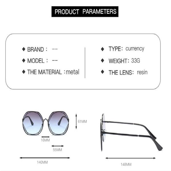 gafas uv400 round retro sunglasses women for vintage metal glasses brand women/men mesh mirror reflective designer esnhr, White;black
gafas uv400 round retro sunglasses women for vintage metal glasses brand women/men mesh mirror reflective designer esnhr, White;black