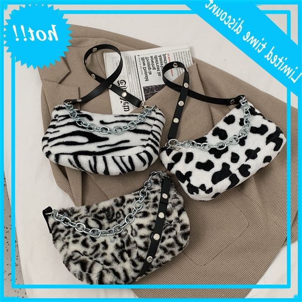 women 2020 new winter leopard print fashion plush women's single shoulder messenger armpit bag
women 2020 new winter leopard print fashion plush women's single shoulder messenger armpit bag