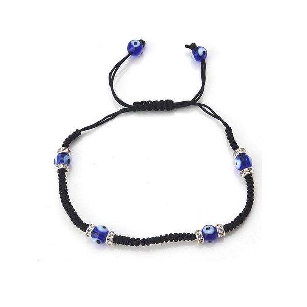 anklets 1pc evil eye beads bracelet black rope braid thread lace-up for men women fashion jewelry, Red;blue
anklets 1pc evil eye beads bracelet black rope braid thread lace-up for men women fashion jewelry, Red;blue