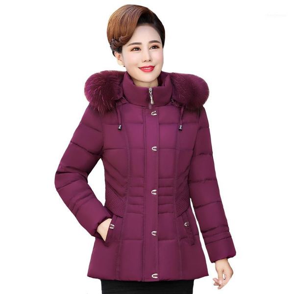 plus size 5xl winter jacket women short parka hooded with fur collar padded winter coat women jacket for mother1, Black
plus size 5xl winter jacket women short parka hooded with fur collar padded winter coat women jacket for mother1, Black