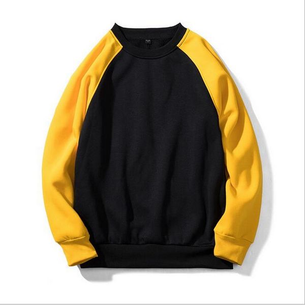 2019 men sweatshirts men warm pullover long sleeve patchwork hoodies shoulder splicing color loose type sweatshirts eu size, Black
2019 men sweatshirts men warm pullover long sleeve patchwork hoodies shoulder splicing color loose type sweatshirts eu size, Black