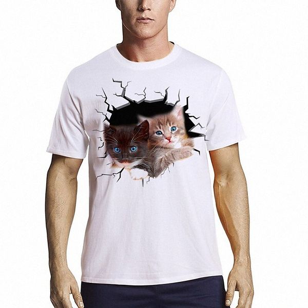 men's t shirt 3d print cat graphic animal round neck daily holiday print short sleeve basic casual white black gray / summer d82v#
men's t shirt 3d print cat graphic animal round neck daily holiday print short sleeve basic casual white black gray / summer d82v#