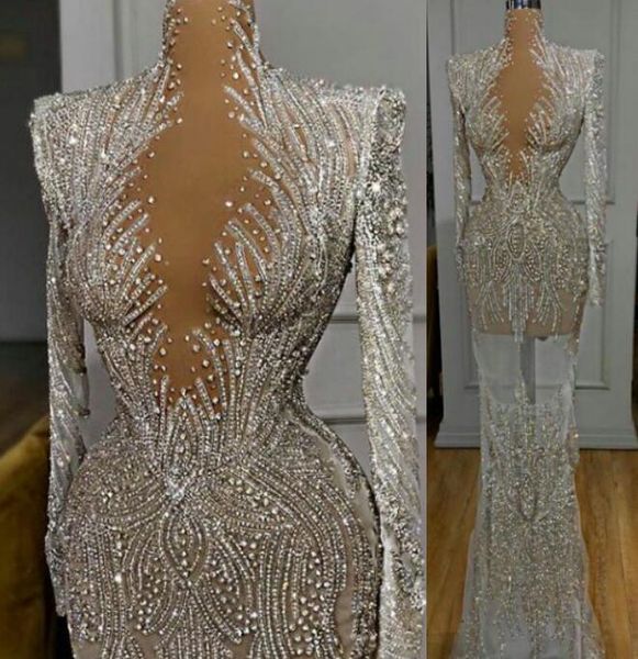 evening dress myriam fares yousef aljasmi silver appliques beads crystal mermaid v-neck long sleeve long dress, Red
evening dress myriam fares yousef aljasmi silver appliques beads crystal mermaid v-neck long sleeve long dress, Red