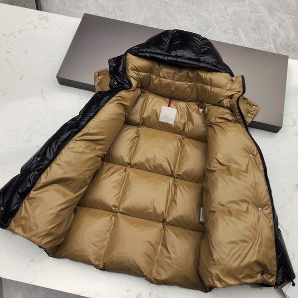 fashion trend color contrast autumn and winter ladies down jacket high-quality ultra-light and ultra-warm fluffy fleece jacket mc999, Black;brown
fashion trend color contrast autumn and winter ladies down jacket high-quality ultra-light and ultra-warm fluffy fleece jacket mc999, Black;brown