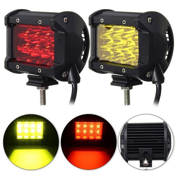 68w 4 inch led work light red/yellow 12v 24v side luminous light bar car offroad driving for 4x4 trucks off-road vehicles
68w 4 inch led work light red/yellow 12v 24v side luminous light bar car offroad driving for 4x4 trucks off-road vehicles