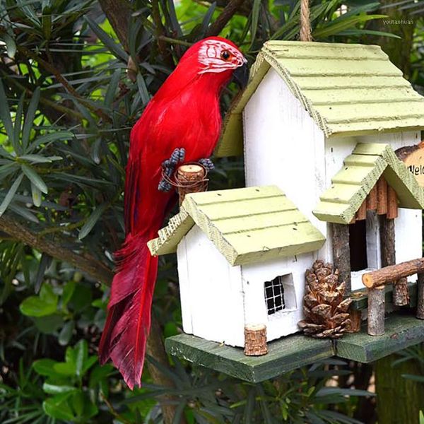 decorative objects & figurines 25/35cm simulation parrot handmade foam feather macaw lawn figurine ornament fake animal bird garden prop dec
decorative objects & figurines 25/35cm simulation parrot handmade foam feather macaw lawn figurine ornament fake animal bird garden prop dec