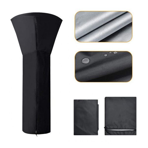 garden patio heater cover waterproof with zipper, standup outdoor round heater covers, black, 3 size supply
garden patio heater cover waterproof with zipper, standup outdoor round heater covers, black, 3 size supply