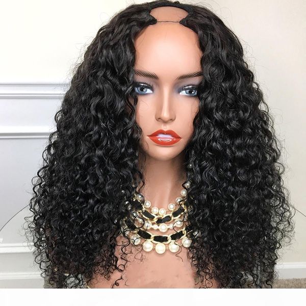2*4 middle part kinky curly u part wig for black women 9a brazilian virgin human hair curly upart wigs, Black;brown
2*4 middle part kinky curly u part wig for black women 9a brazilian virgin human hair curly upart wigs, Black;brown