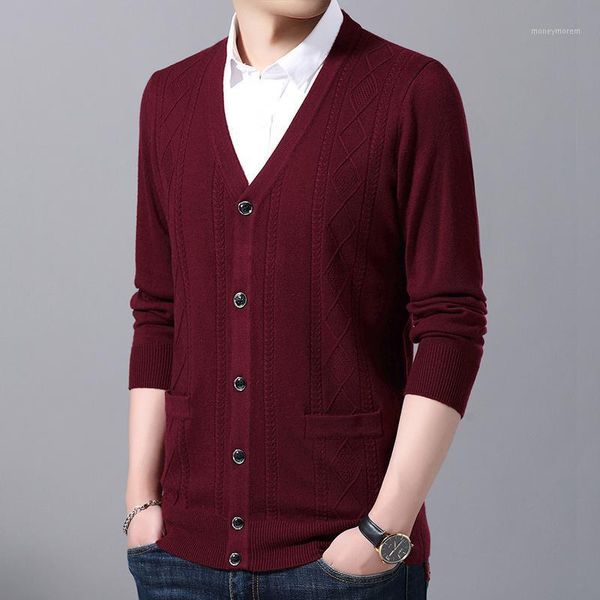 men's sweaters knitwear long-sleeved autumn v-neck men's business casual wear cardigan sweater jacket1, White;black
men's sweaters knitwear long-sleeved autumn v-neck men's business casual wear cardigan sweater jacket1, White;black