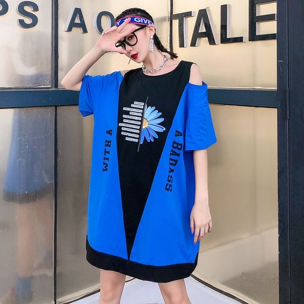 women's clothing 2020 summer street trendsetter color matchingshoulder medium length short sleeve women's clothing 2020 summer str, White
women's clothing 2020 summer street trendsetter color matchingshoulder medium length short sleeve women's clothing 2020 summer str, White