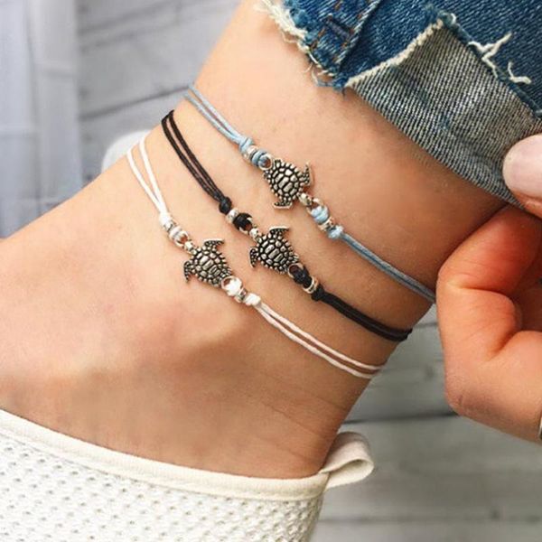 summer beach turtle shaped charm rope string anklets for women ankle bracelet woman sandals on the leg chain foot jewelry swy sqcrpu, Red;blue
summer beach turtle shaped charm rope string anklets for women ankle bracelet woman sandals on the leg chain foot jewelry swy sqcrpu, Red;blue