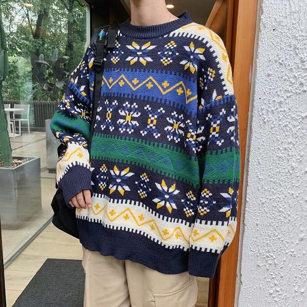 oversized men's sweaters made of warm autumn and winter vintages for men ever ever began to look more stylish, White;black
oversized men's sweaters made of warm autumn and winter vintages for men ever ever began to look more stylish, White;black