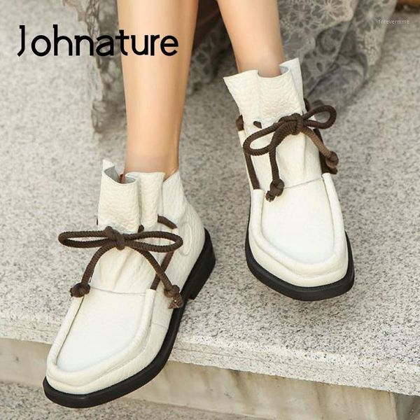 boots johnature lace-up women 2021 winter shoes genuine leather round toe flat with sewing casual ankle platform boots1, Black
boots johnature lace-up women 2021 winter shoes genuine leather round toe flat with sewing casual ankle platform boots1, Black
