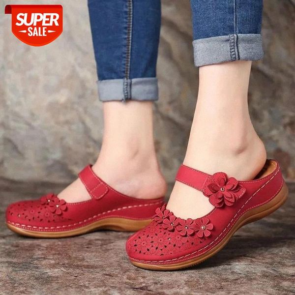 hkxn 2020 new summer slippers retro comfortable wedge heel round head comfortable flower metal decoration casual women's sandals #x493, Black
hkxn 2020 new summer slippers retro comfortable wedge heel round head comfortable flower metal decoration casual women's sandals #x493, Black
