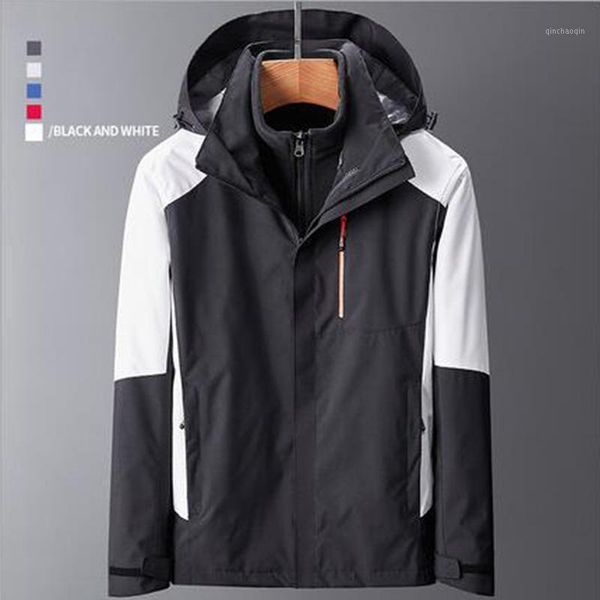 outdoor jackets&hoodies jacket men's three-in-one two-piece padded liner windproof and waterproof ski suit1, Blue;black
outdoor jackets&hoodies jacket men's three-in-one two-piece padded liner windproof and waterproof ski suit1, Blue;black