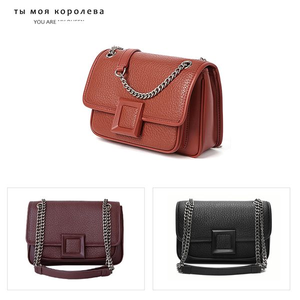 women luxury genuine leather handbag designer chain crossbody bag female messenger shoulder bag ladies small square purse
women luxury genuine leather handbag designer chain crossbody bag female messenger shoulder bag ladies small square purse