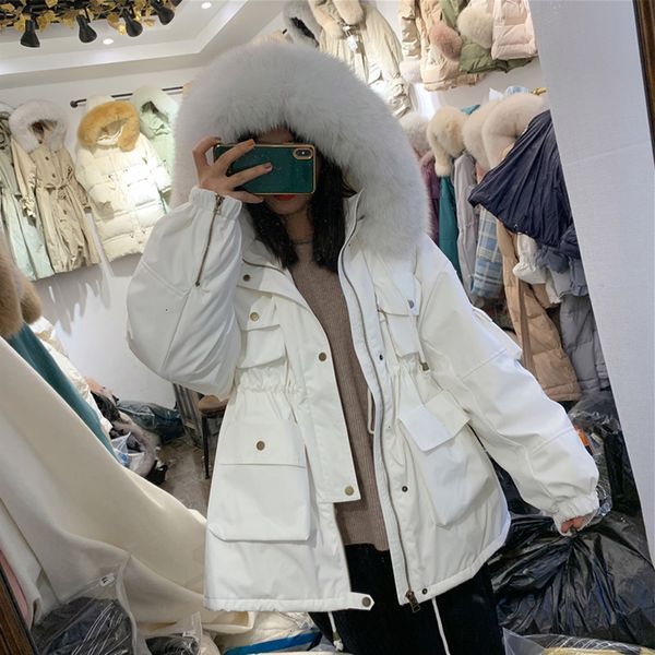 natural fox fur coat winter women's wear
natural fox fur coat winter women's wear