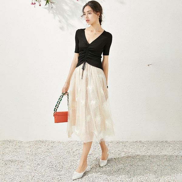 cvabo 2011604-2020 summer french elegant drawstring elegant gauze dandelion overskirt miniskirttwo-piece dra 2011604-2020 summer french fair, Gray
cvabo 2011604-2020 summer french elegant drawstring elegant gauze dandelion overskirt miniskirttwo-piece dra 2011604-2020 summer french fair, Gray