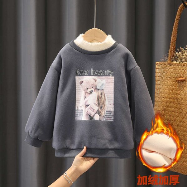 sle plush thickened sweater new wtern autumn and winter cloth middle school girls' high collar bottomed shirt children's rukq, Black
sle plush thickened sweater new wtern autumn and winter cloth middle school girls' high collar bottomed shirt children's rukq, Black