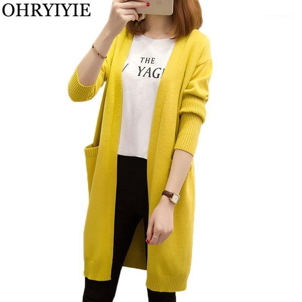 ohryiyie casual long knitted cardigan women sweater loose solid color pocket design sweaters jacket female tricot long coat 1, White;black
ohryiyie casual long knitted cardigan women sweater loose solid color pocket design sweaters jacket female tricot long coat 1, White;black