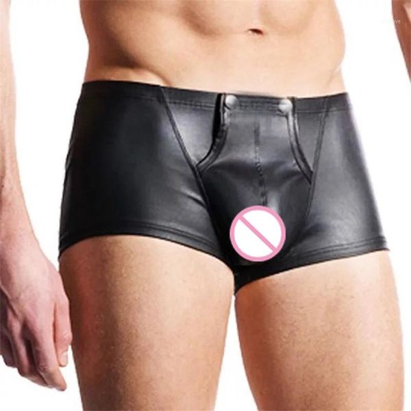 men's black crotchless buckle underwear leather boxer pants lingerie low waist erotic panties tight-fitting shorts1, Black;white
men's black crotchless buckle underwear leather boxer pants lingerie low waist erotic panties tight-fitting shorts1, Black;white