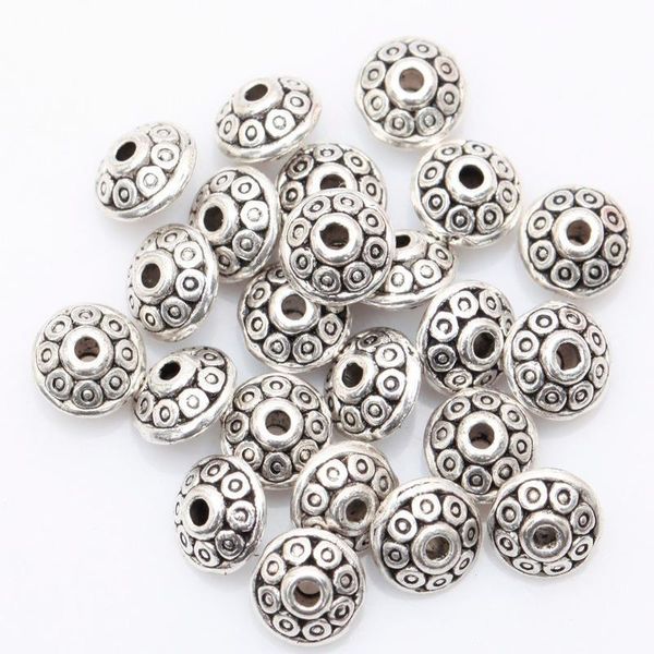 100pcs tibetan silver metal oval ufo beads spacer beads for jewelry making diy charm bracelet 6 jllrso, Black
100pcs tibetan silver metal oval ufo beads spacer beads for jewelry making diy charm bracelet 6 jllrso, Black