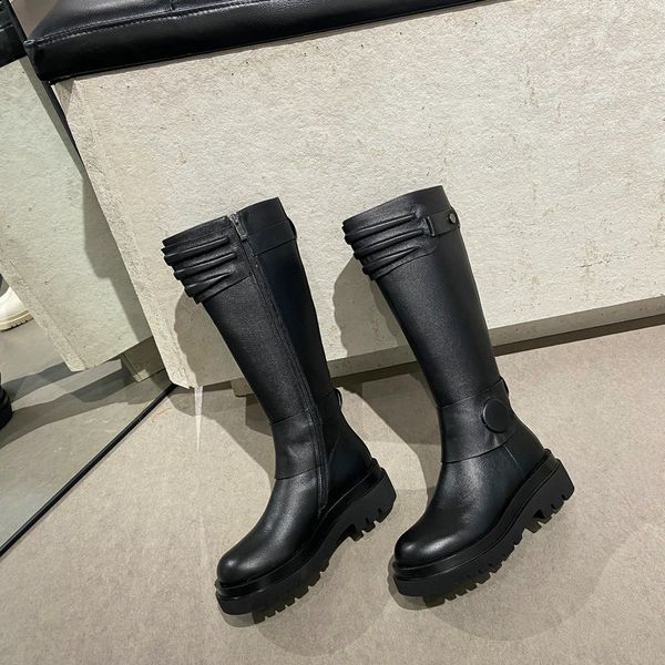 sklfgxzy new style the knee boots genuine leather female boots the knight women's cowhide women's shoes, Black
sklfgxzy new style the knee boots genuine leather female boots the knight women's cowhide women's shoes, Black