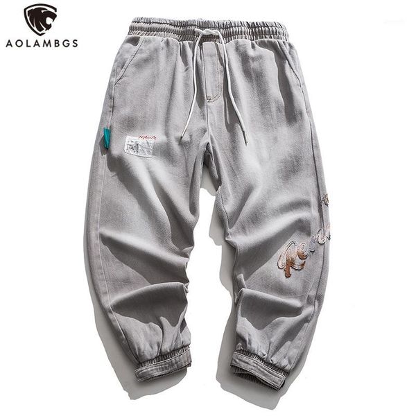 aolamegs gradient letter patch adjustable leg opening jeans men autumn cotton baggy vintage fashion denim pants male streetwear1, Blue
aolamegs gradient letter patch adjustable leg opening jeans men autumn cotton baggy vintage fashion denim pants male streetwear1, Blue