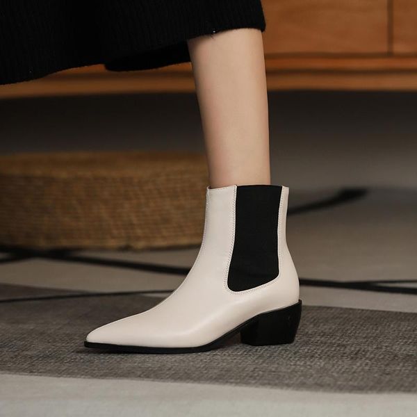 boots fake leather ankle women autumn winter high square heel ladies shoes g294 woman black white pointed toe fashion
boots fake leather ankle women autumn winter high square heel ladies shoes g294 woman black white pointed toe fashion