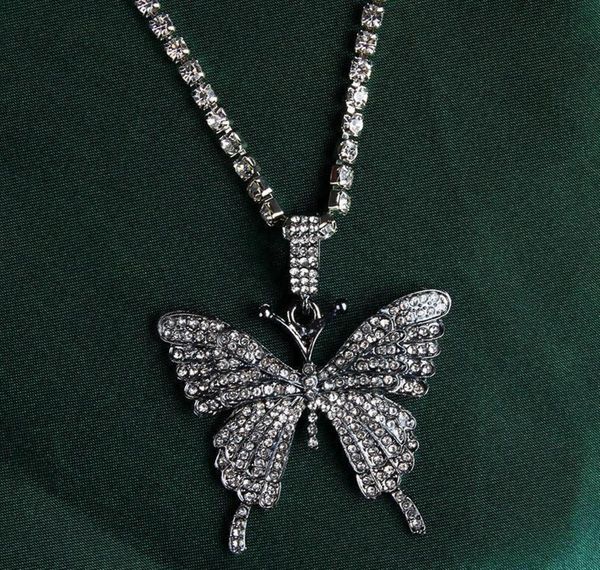 fashion style hiphop necklace butterfly pendant necklace full crystal diamond women iced out bling butterfly jllluv bdedome, Silver
fashion style hiphop necklace butterfly pendant necklace full crystal diamond women iced out bling butterfly jllluv bdedome, Silver