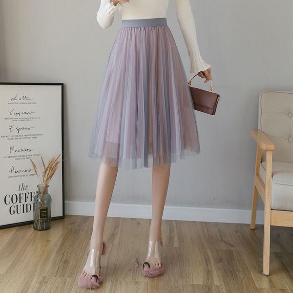 skirts womens 2020 elastic high waist tulle skirt summer women mesh pleated skirt ladies elegant a line midi skirt jupe femme 1014, Black
skirts womens 2020 elastic high waist tulle skirt summer women mesh pleated skirt ladies elegant a line midi skirt jupe femme 1014, Black