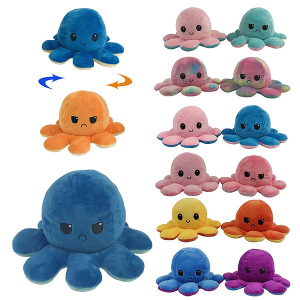 1pc cute doll double-sided flip marine life color filled animal emotional face changing plush toy
1pc cute doll double-sided flip marine life color filled animal emotional face changing plush toy