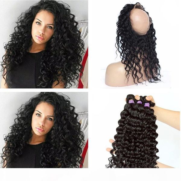 brazilian elastic band lace frontal closure with bundles 9a 360 lace band frontal cloure 22.5*4*2'' with deep wave human hai, Black;brown
brazilian elastic band lace frontal closure with bundles 9a 360 lace band frontal cloure 22.5*4*2'' with deep wave human hai, Black;brown