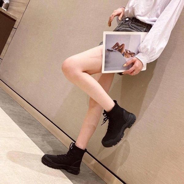 boots fashion sock women's british style knitted breathable short all-match thick-soled elastic fd-60, Black
boots fashion sock women's british style knitted breathable short all-match thick-soled elastic fd-60, Black