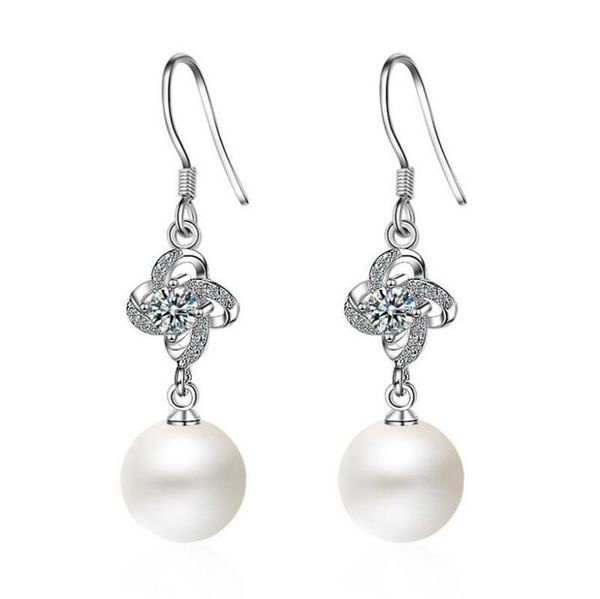 fashion 925 silver white zircon pearl flower dangle earrings for girls women simple wedding party earrings jewelry gift eh242
fashion 925 silver white zircon pearl flower dangle earrings for girls women simple wedding party earrings jewelry gift eh242