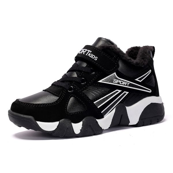 winter children casual for boys kids sneakers girls shoes plush warm leather student school fashion, Black;red
winter children casual for boys kids sneakers girls shoes plush warm leather student school fashion, Black;red