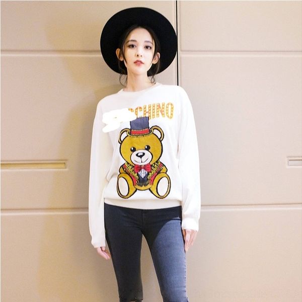 tcckp naga pulloversweater pullover star's same teddy long crew loose with pullover casual neck and bear sleeve and versatile bottoming, White;black
tcckp naga pulloversweater pullover star's same teddy long crew loose with pullover casual neck and bear sleeve and versatile bottoming, White;black