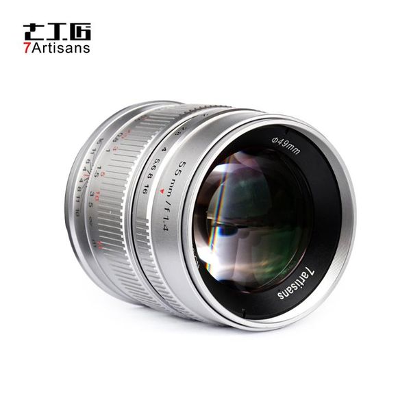 55mm f/1.4 aps-c large aperture prime lens manual focus for fujifilm fx for sony olympus m43 canon eos m
55mm f/1.4 aps-c large aperture prime lens manual focus for fujifilm fx for sony olympus m43 canon eos m
