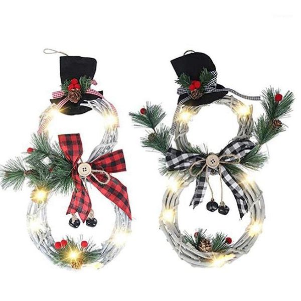 christmas wreath led front door wreaths, snowman artificial wreaths for xmas home wall window hall decoration1 
christmas wreath led front door wreaths, snowman artificial wreaths for xmas home wall window hall decoration1