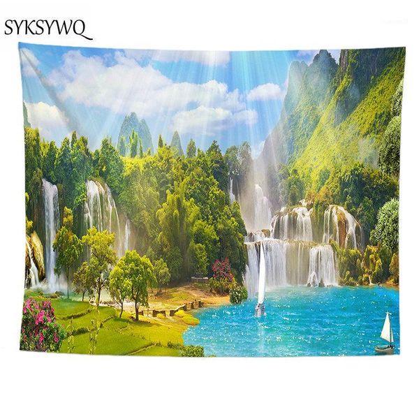mountain waterfall tapestry wall hanging carpet bohimian decor nature forest wall blanket waterval cloth1
mountain waterfall tapestry wall hanging carpet bohimian decor nature forest wall blanket waterval cloth1