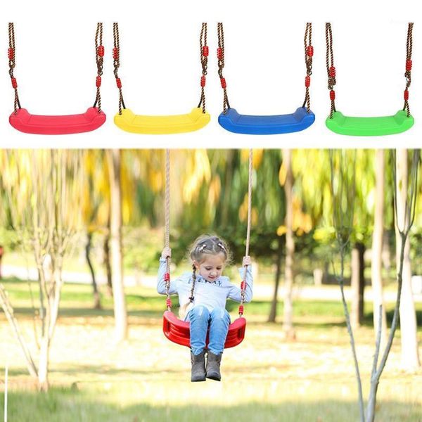 camp furniture baby kids children toy indoor outdoor garden swing seat u type adjustable rope plastic candy color dro1
camp furniture baby kids children toy indoor outdoor garden swing seat u type adjustable rope plastic candy color dro1