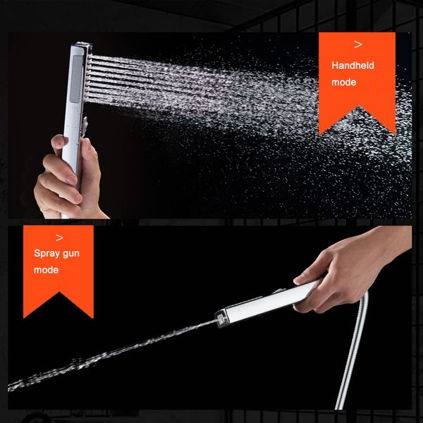 bakala head hand-held rain two function abs bathroom accessories pressurized water-saving shower faucet 1011
bakala head hand-held rain two function abs bathroom accessories pressurized water-saving shower faucet 1011