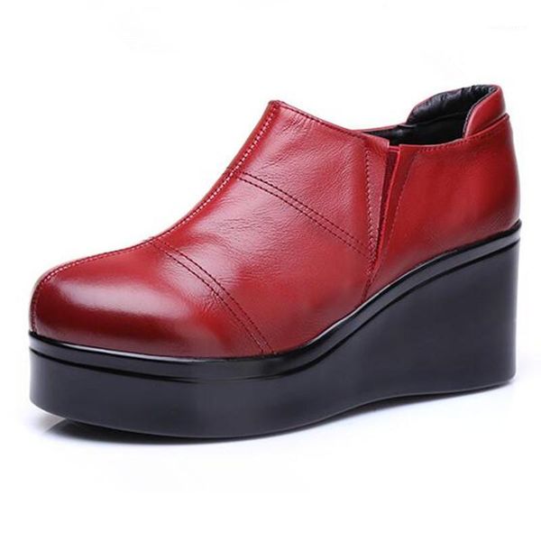 2020 new spring shoes woman platform wedges high heeled shoes elegant comfortable cowhide leather women high heels1, Black
2020 new spring shoes woman platform wedges high heeled shoes elegant comfortable cowhide leather women high heels1, Black